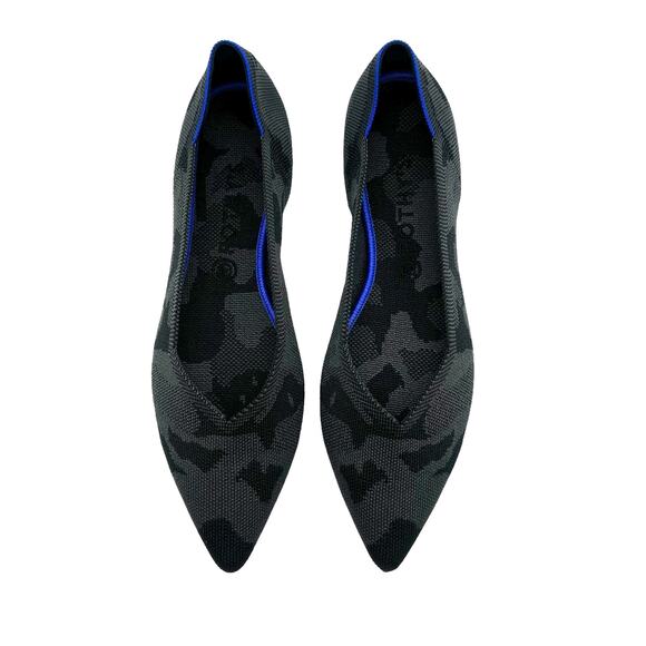 Rothy’s Retired The Point In Dark Camo Women’s Size 12.5 - Picture 3 of 9